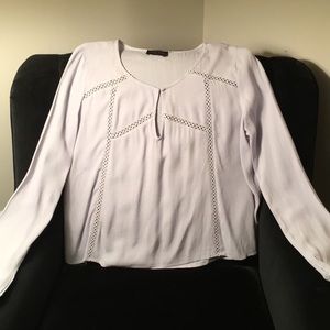 ASTR Slate Blue Blouse